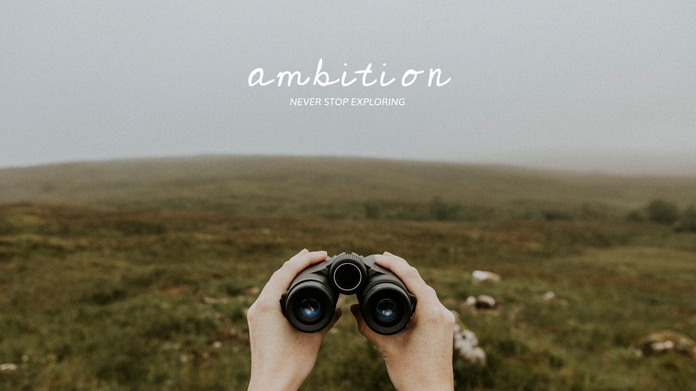 Exploring nature blog banner template, editable text