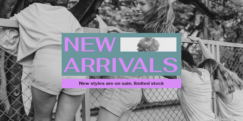 Women’s fashion Twitter post template, editable design