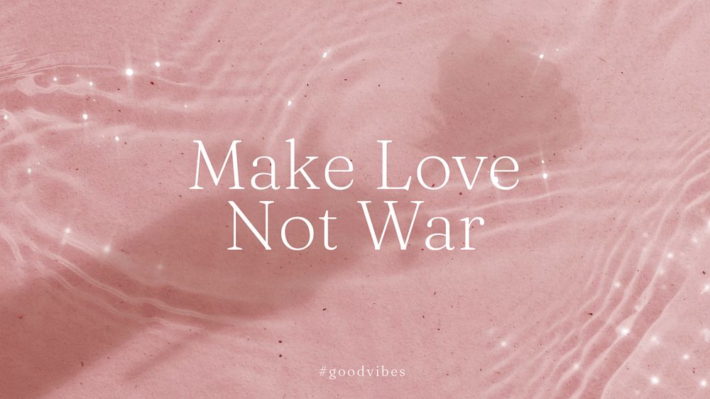 Love quote blog banner template, editable text