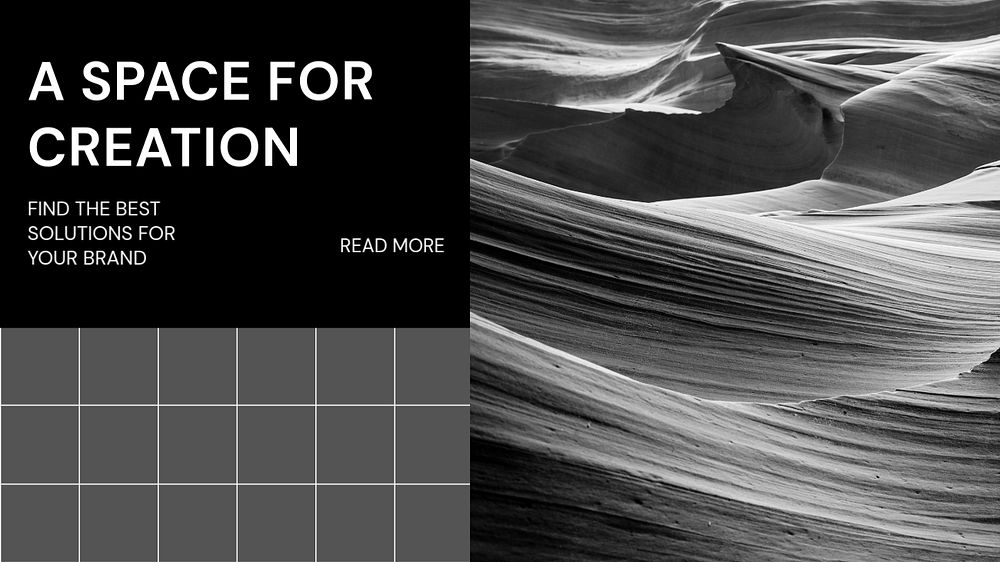 Desert aesthetic blog banner template, business branding