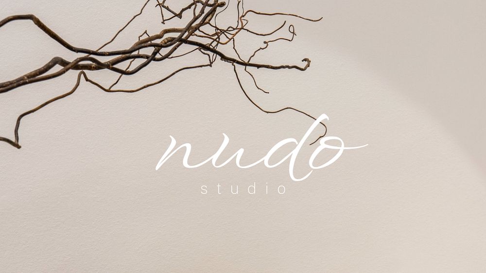 Tree aesthetic blog banner template