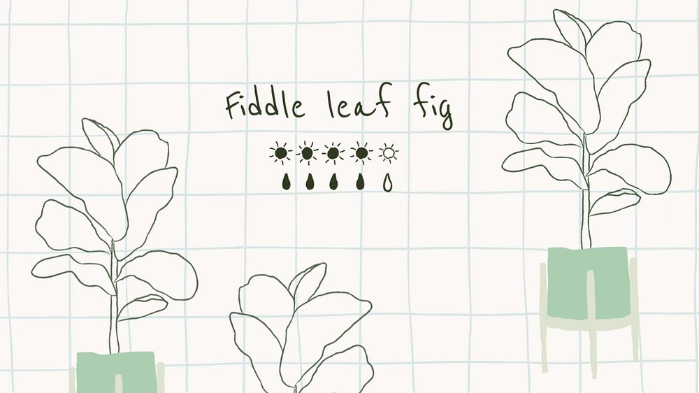 Plant care blog banner template, editable design