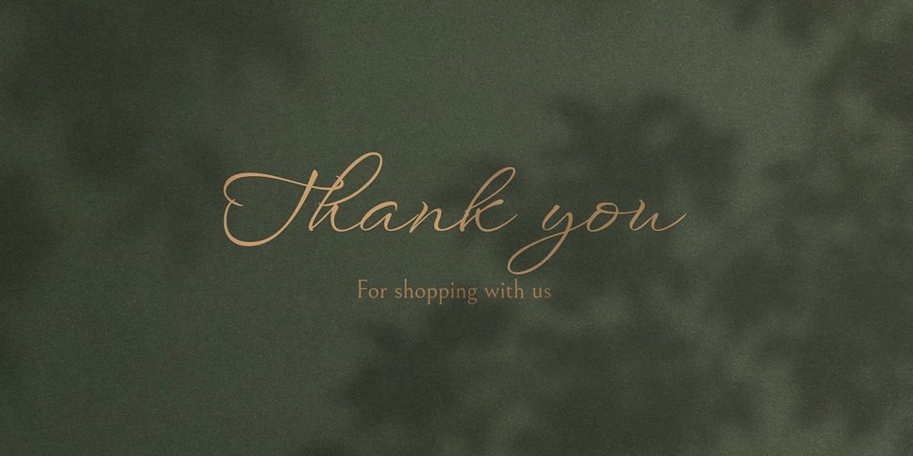 Thank you Twitter ad template, editable design