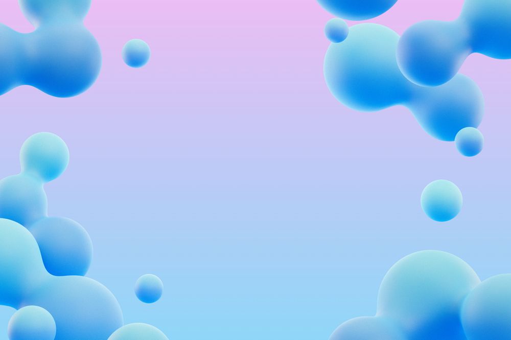 Editable 3D gradient fluid background design