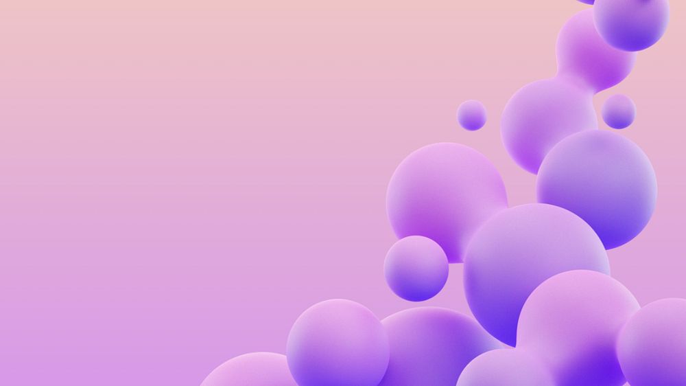 3D liquid fluid desktop wallpaper, editable gradient design