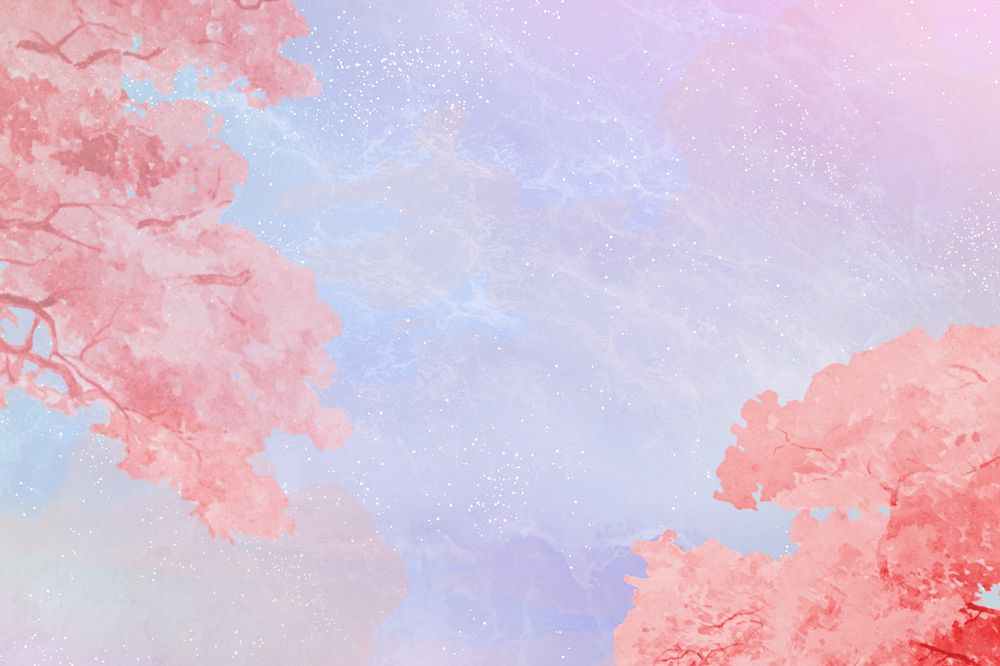 Editable pastel pink sky background