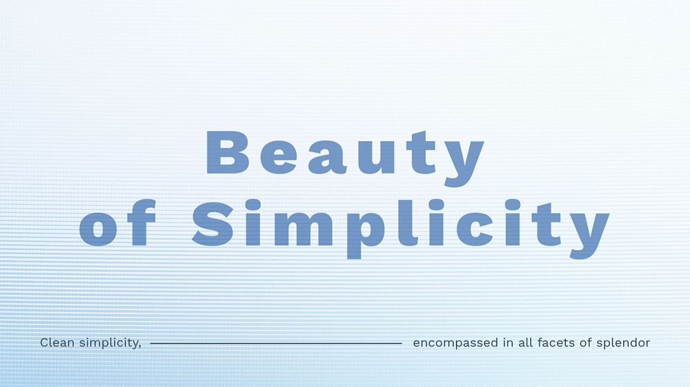 Simplicity beauty blog banner template, editable textured glass design