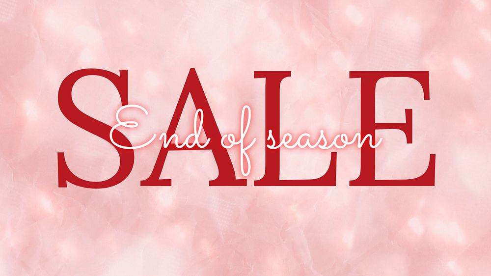 Sale blog banner template, editable ad