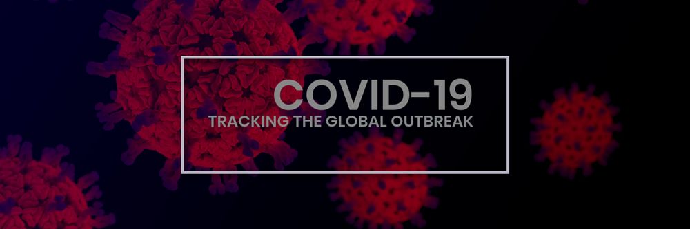 Coronavirus Covid-19 email header template, editable design