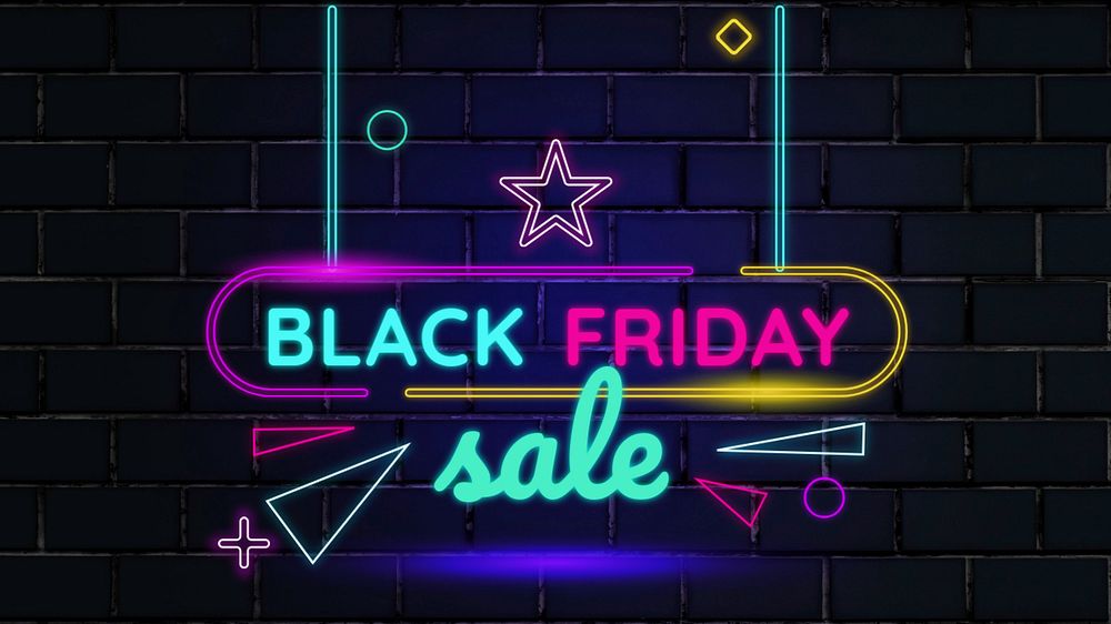 Black Friday sale blog banner templates, editable design