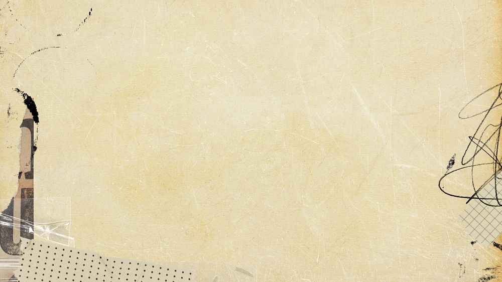 Beige paper texture HD wallpaper, aesthetic collage, editable design