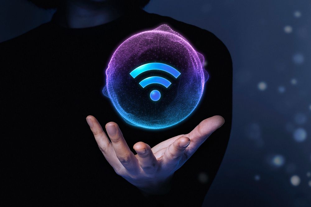 Wireless connection, editable digital remix design