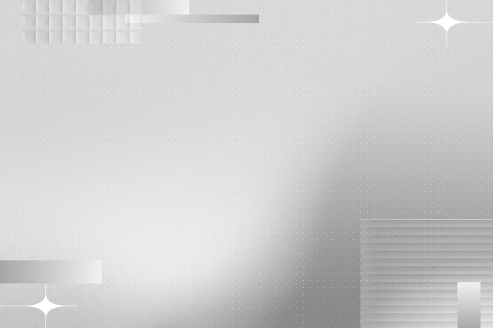 Gray gradient background, abstract geometric design, editable design