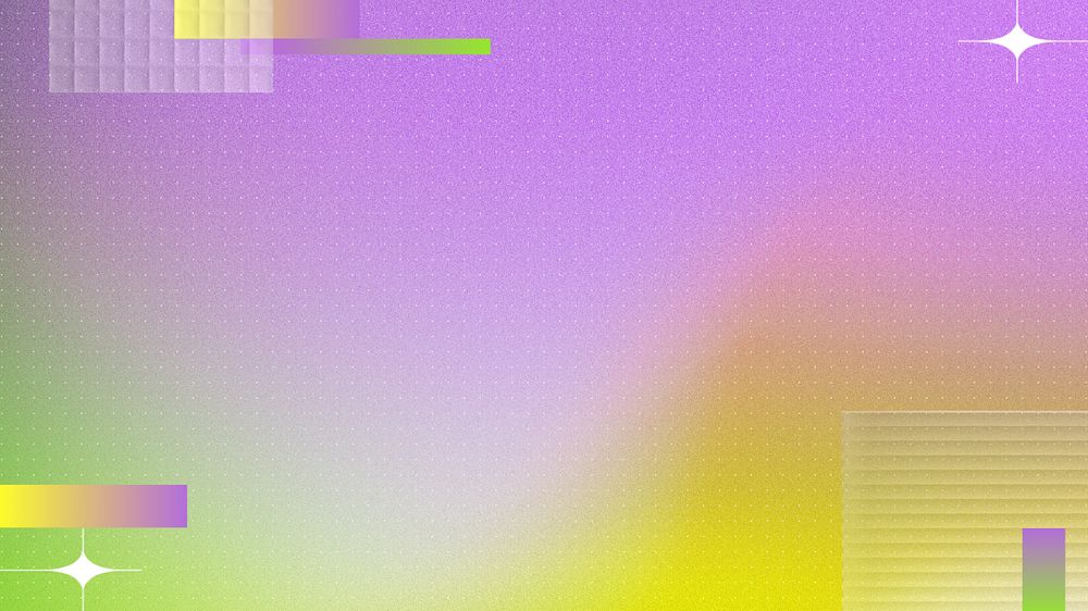 Purple gradient computer wallpaper, abstract geometric background, editable design