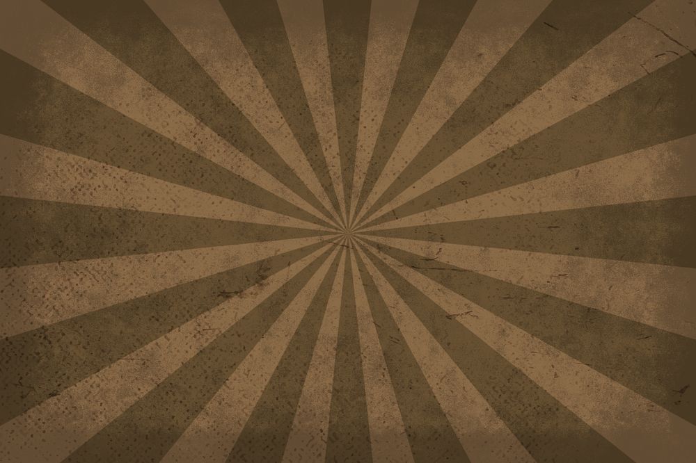 Brown sun ray background, paper textured, editable design