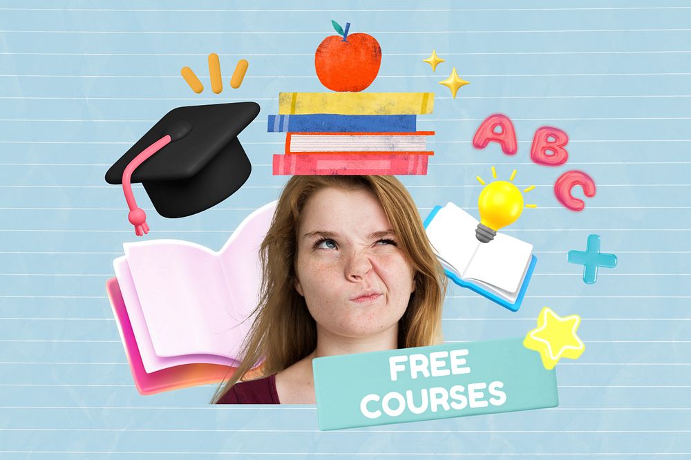 Free courses, editable word, 3D remix