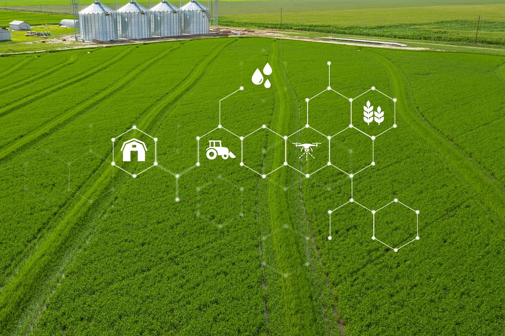 Smart agricultural, editable farming technology design