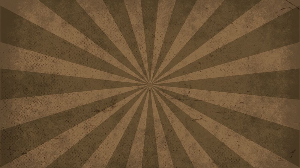 Brown sun ray desktop wallpaper, paper textured background, editable design