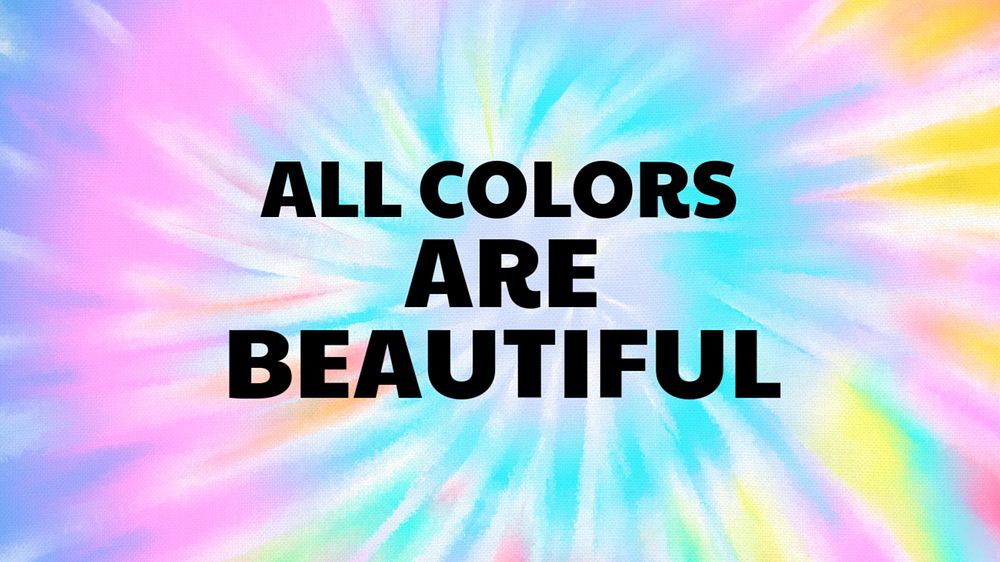 All colors beautiful blog banner template, editable text