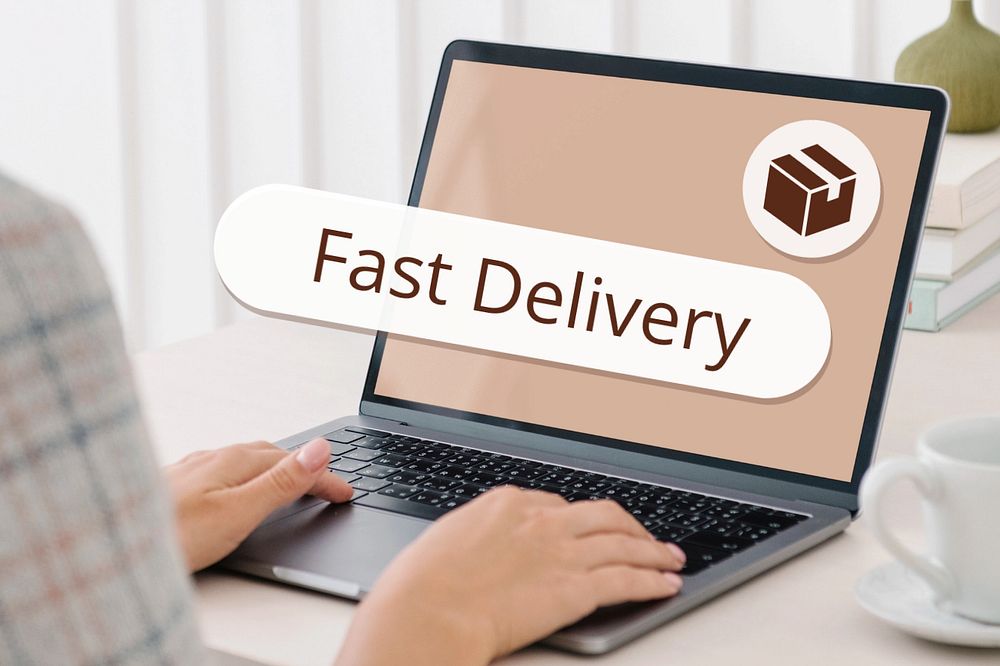 Fast delivery search screen laptop remix, editable design