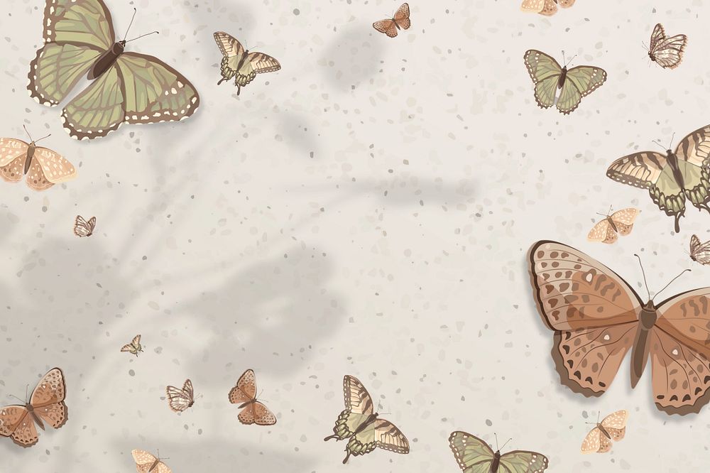Editable pink butterfly background design | Premium Editable Design ...
