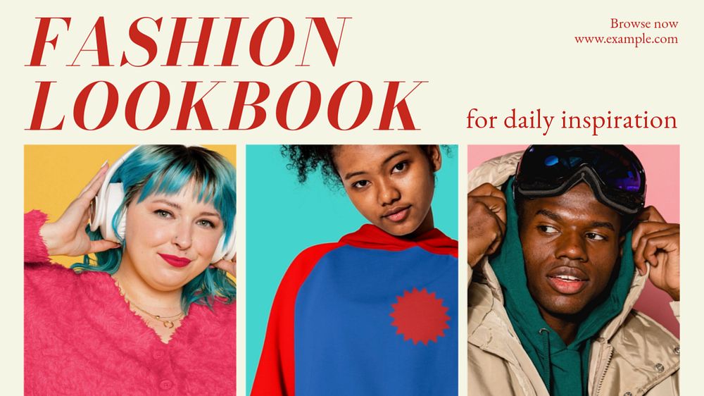 Fashion lookbook