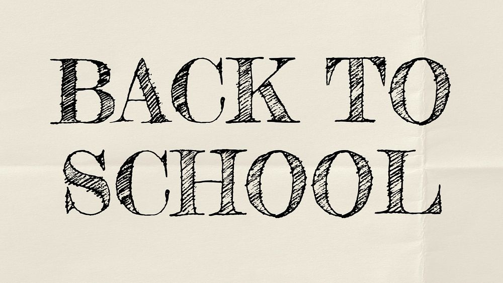 Back to school blog banner template, editable text