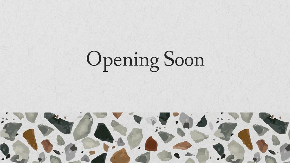 Opening soon template for Instagram post