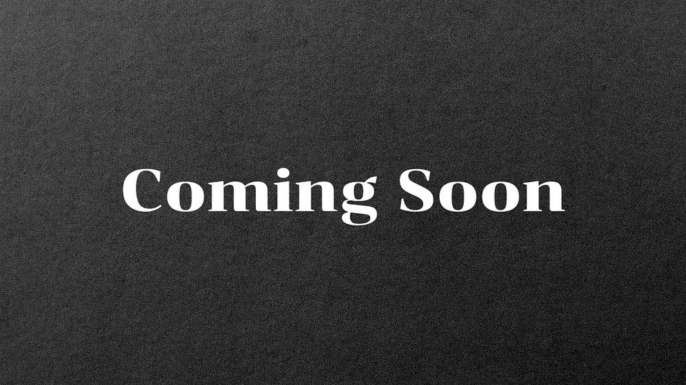 Coming soon blog banner template, editable text