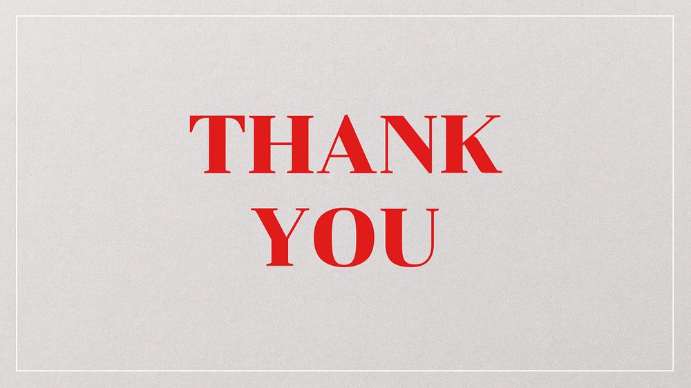 Thank you blog banner template, editable text