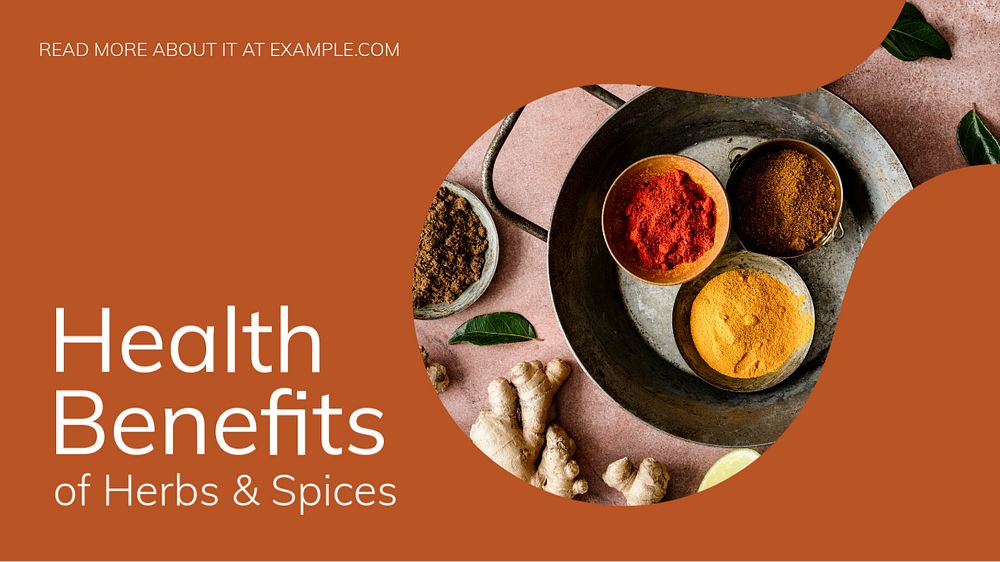 Health benefits blog banner template, editable text