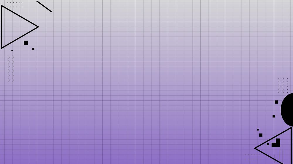 Abstract gradient purple HD wallpaper, editable  geometric design