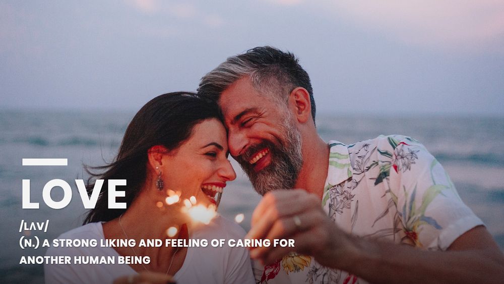 Love  blog banner template, editable text