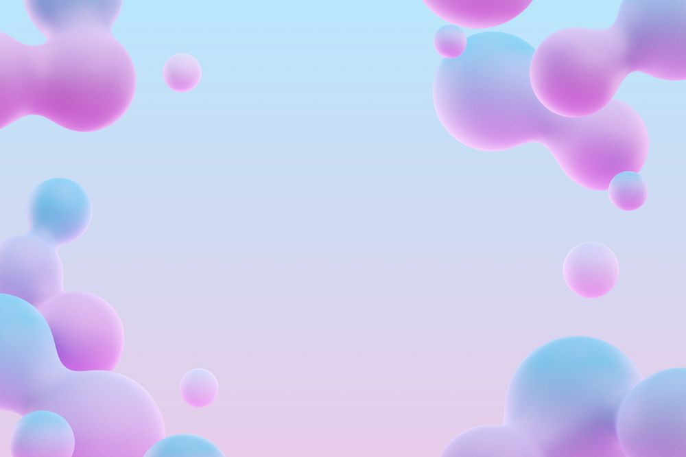 Editable 3D gradient fluid background design