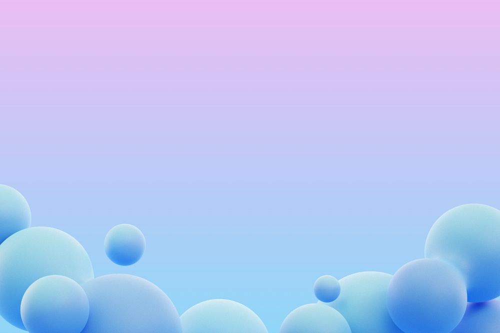 3D liquid fluid background, editable gradient design