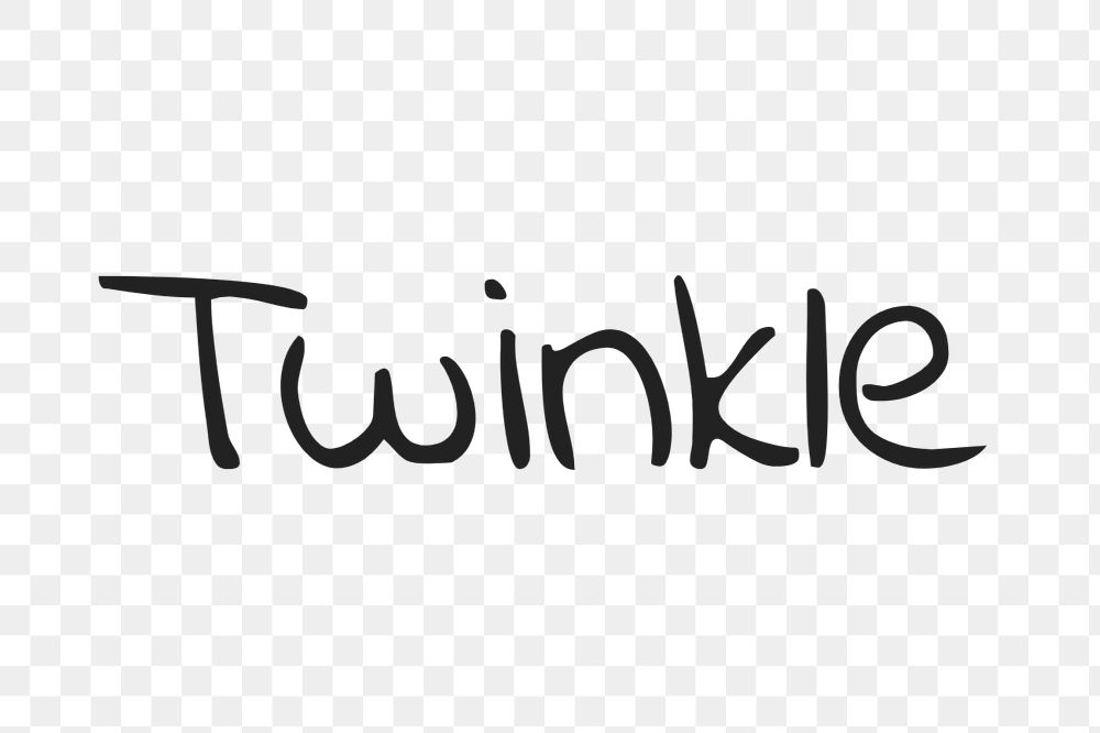 Twinkle text