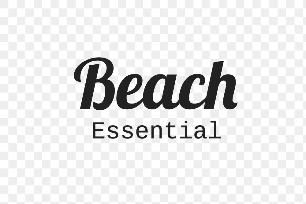 Beach essential text