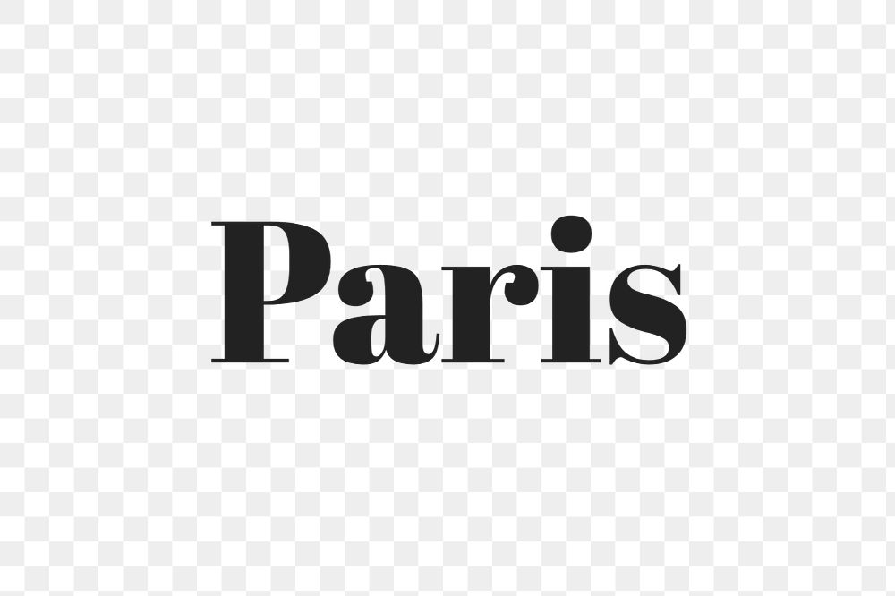 Paris text