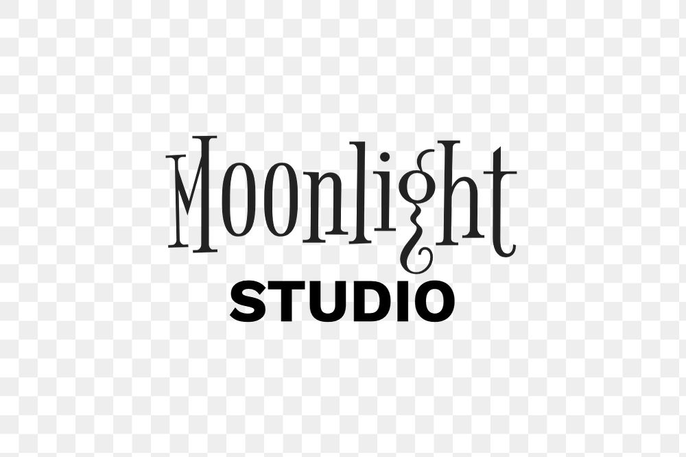 Moonlight studio text