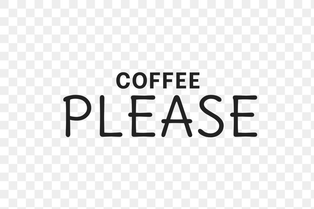 Coffee please text