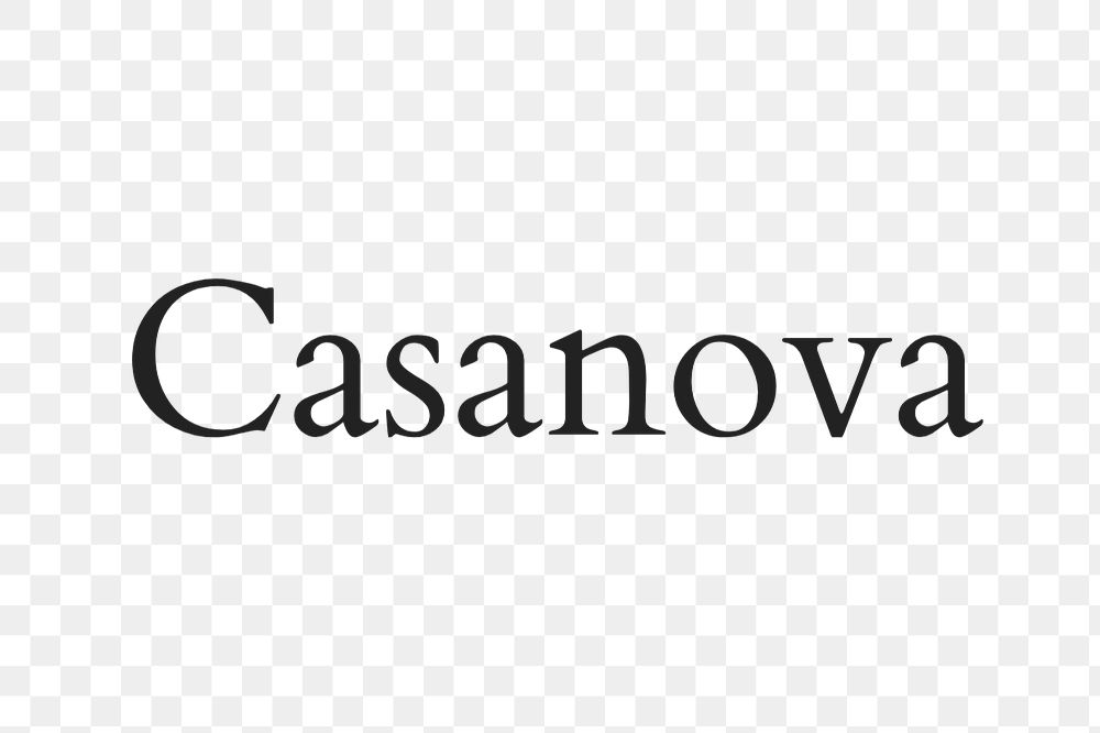Casanova text