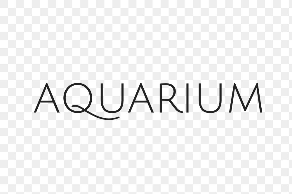 Aquarium text