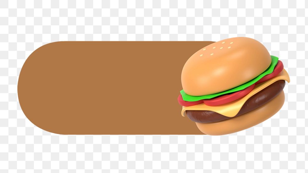 Hamburger slide icon png, editable design