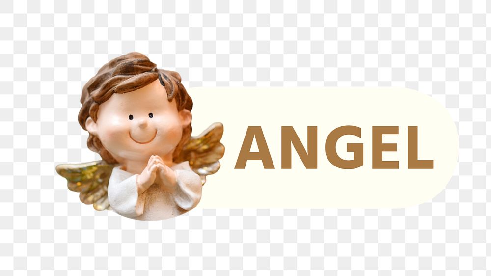 Angel slide icon png, editable design