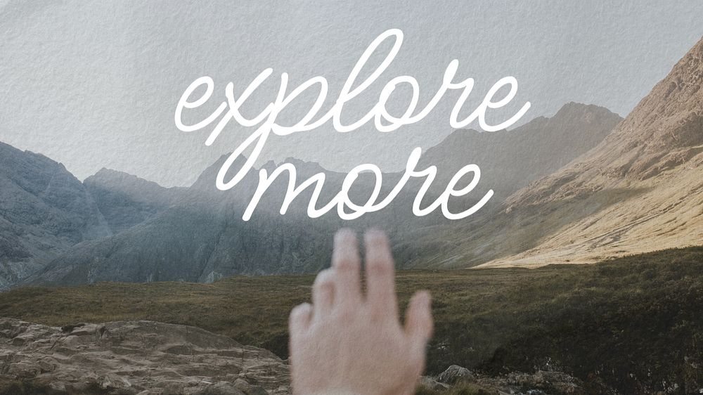 Travel adventure ppt presentation template, editable quote