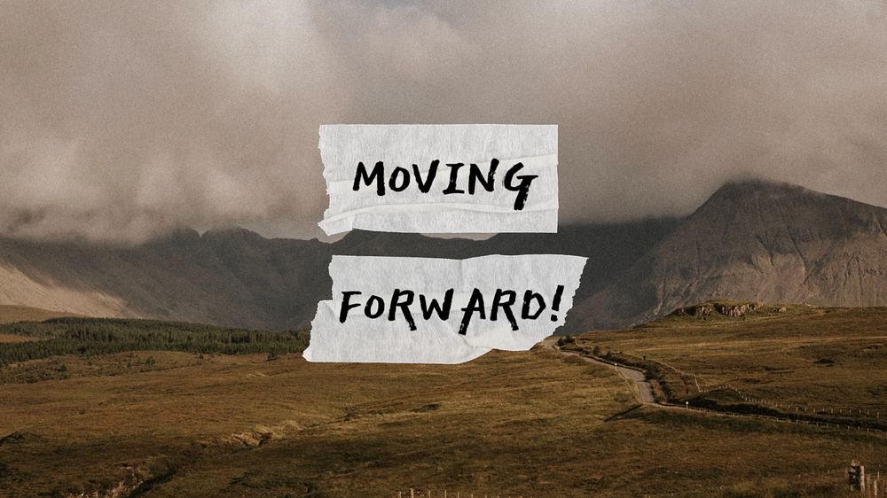 Travel ppt presentation template, editable inspirational quote