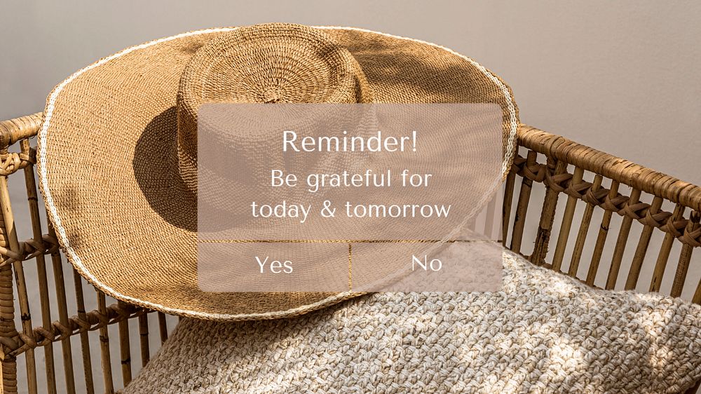 Reminder editable ppt presentation template, earth tone design