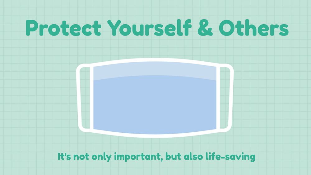 Covid restrictions blog banner template, healthcare & hospital design