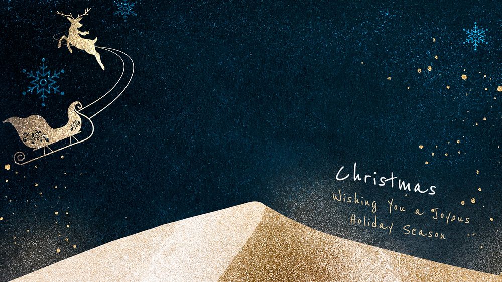 Christmas night blog banner template, editable design