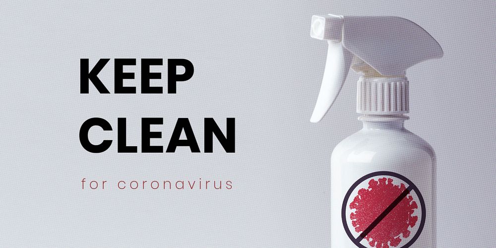 Keep clean Twitter post template, editable design